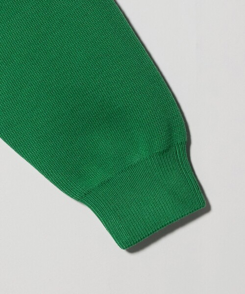 SLOANE（スローン）の「＜SLOANE＞10G ダブルフェイス プルオーバー（ニット/セーター・レディース・ブラック/ケリーグリーン・2）」の5枚目の写真
