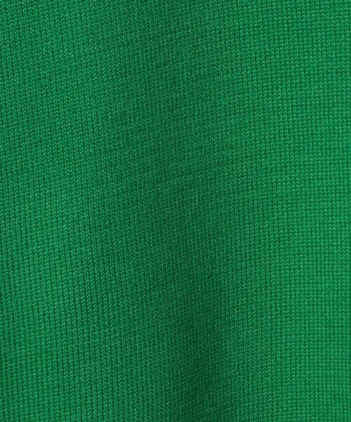 SLOANE（スローン）の「＜SLOANE＞10G ダブルフェイス プルオーバー（ニット/セーター・レディース・ブラック/ケリーグリーン・2）」の7枚目の写真