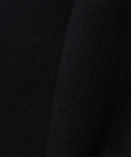 SLOANE（スローン）の「＜SLOANE＞10G ダブルフェイス プルオーバー（ニット/セーター・レディース・ブラック/ケリーグリーン・2）」の10枚目の写真