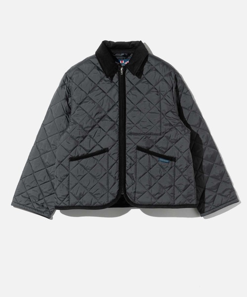 LAVENHAM(ラベンハム)の「LAVENHAM TEYNHAM ラベンハム テイナム ナイロンジャケット(ダウンジャケット/コート・レディース・ブラック系1/ブラック系2・12/8/10)」の2枚目の写真