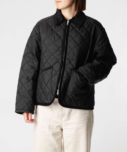 LAVENHAM(ラベンハム)の「LAVENHAM TEYNHAM ラベンハム テイナム ナイロンジャケット(ダウンジャケット/コート・レディース・ブラック系1/ブラック系2・12/8/10)」の16枚目の写真