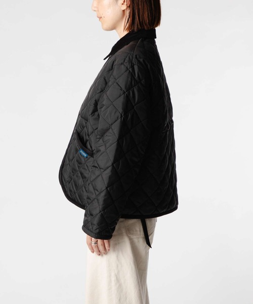 LAVENHAM(ラベンハム)の「LAVENHAM TEYNHAM ラベンハム テイナム ナイロンジャケット(ダウンジャケット/コート・レディース・ブラック系1/ブラック系2・12/8/10)」の17枚目の写真