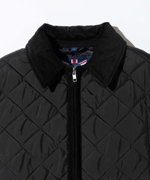 LAVENHAM(ラベンハム)の「LAVENHAM TEYNHAM ラベンハム テイナム ナイロンジャケット(ダウンジャケット/コート・レディース・ブラック系1/ブラック系2・12/8/10)」の5枚目の写真