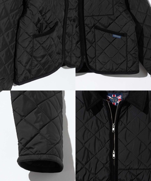 LAVENHAM(ラベンハム)の「LAVENHAM TEYNHAM ラベンハム テイナム ナイロンジャケット(ダウンジャケット/コート・レディース・ブラック系1/ブラック系2・12/8/10)」の7枚目の写真