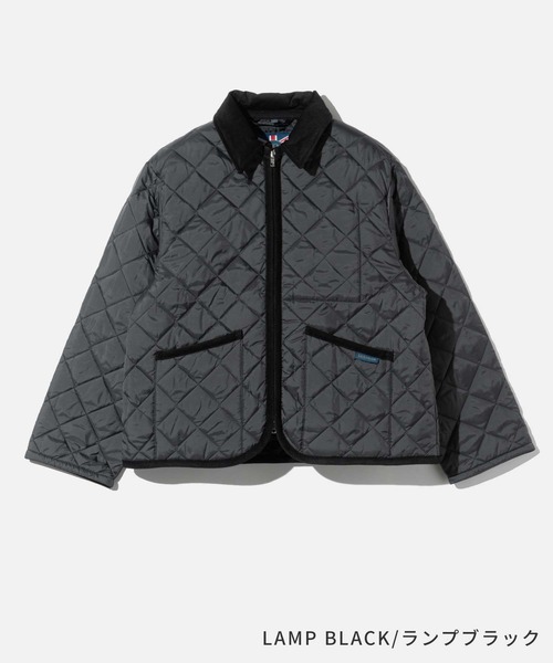 LAVENHAM(ラベンハム)の「LAVENHAM TEYNHAM ラベンハム テイナム ナイロンジャケット(ダウンジャケット/コート・レディース・ブラック系1/ブラック系2・12/8/10)」の9枚目の写真