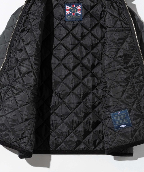 LAVENHAM(ラベンハム)の「LAVENHAM TEYNHAM ラベンハム テイナム ナイロンジャケット(ダウンジャケット/コート・レディース・ブラック系1/ブラック系2・12/8/10)」の11枚目の写真
