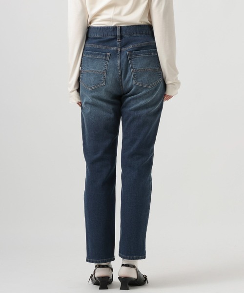 BAYFLOW(ベイフロー)の「裏起毛テーパードデニム(デニムパンツ・レディース・インディゴブルー/ブルー・X-SMALL/SMALL/MEDIUM)」の11枚目の写真