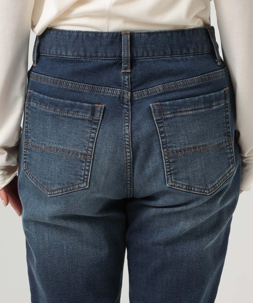 BAYFLOW(ベイフロー)の「裏起毛テーパードデニム(デニムパンツ・レディース・インディゴブルー/ブルー・X-SMALL/SMALL/MEDIUM)」の15枚目の写真