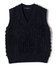 ベスト（ブルー・ネイビー/青色系・フリンジ）ファッション通販 - ZOZOTOWN