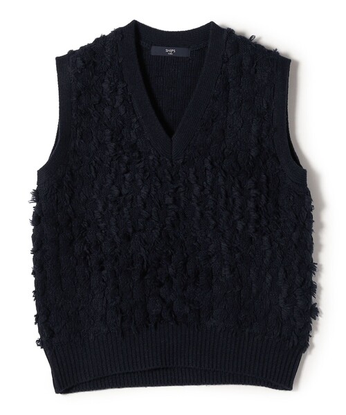 SHIPS Colors:〈手洗い可能〉フリンジ ベスト（ベスト）｜SHIPS Colors