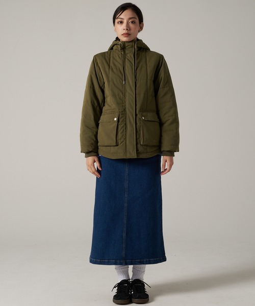 Eddie Bauer(エディーバウアー)の「フロスティン パーカー(ブルゾン・レディース・カーキ/ブラック・M/XL/L/S)」の15枚目の写真