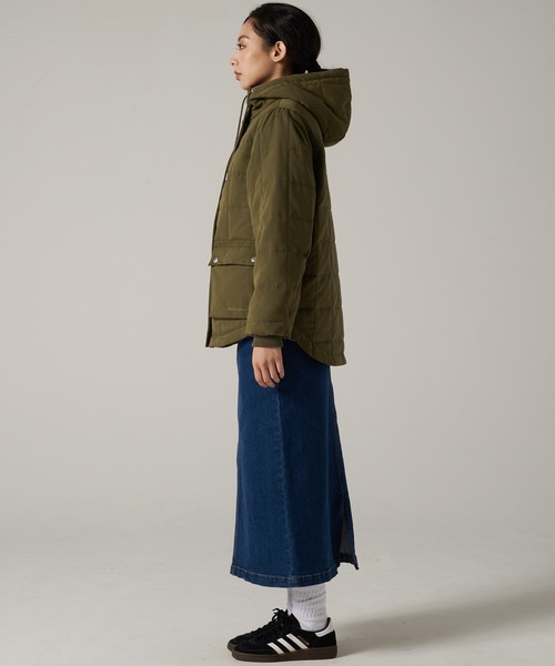 Eddie Bauer(エディーバウアー)の「フロスティン パーカー(ブルゾン・レディース・カーキ/ブラック・M/XL/L/S)」の17枚目の写真