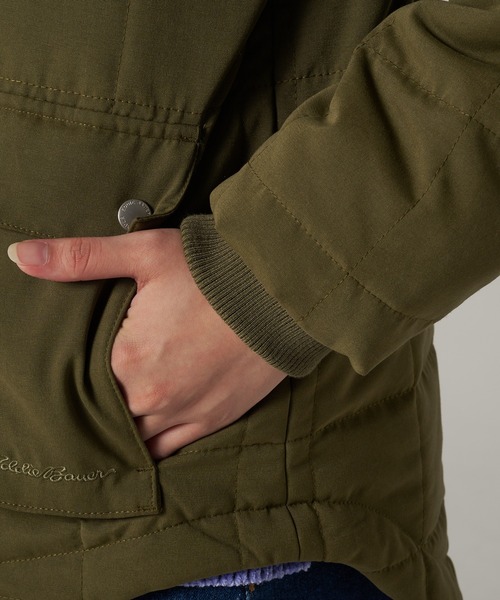 Eddie Bauer(エディーバウアー)の「フロスティン パーカー(ブルゾン・レディース・カーキ/ブラック・M/XL/L/S)」の12枚目の写真
