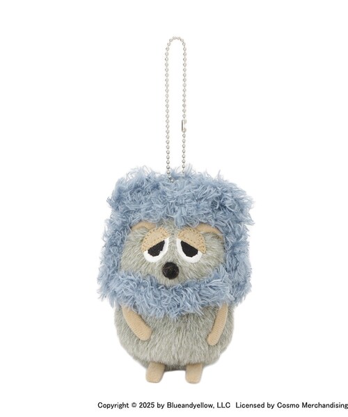 SHOO・LA・RUE(シューラルー)の「【フレデリックコラボ】くま耳帽子のマスコットチャーム【レオ・レオニ】(チャーム・レディース・アイボリー/ブラウン系/ブルー・00)」の4枚目の写真