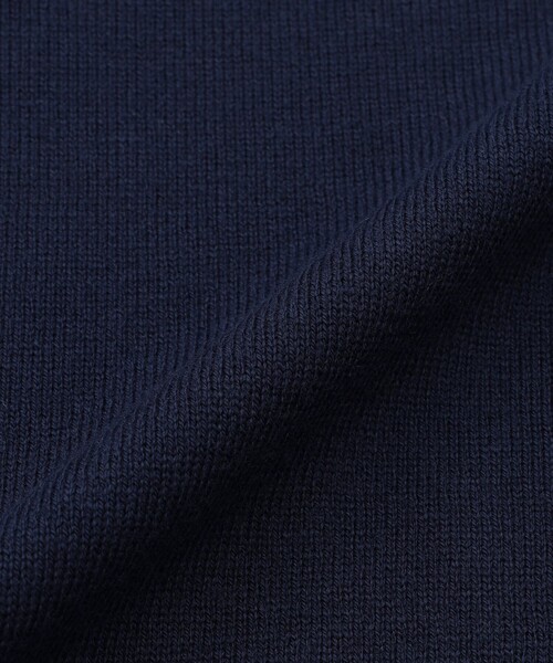 MACKINTOSH PHILOSOPHY(マッキントッシュ フィロソフィー)の「バッキンガムベア 綿ウール天竺 クルーネックプルオーバーニット(ニット/セーター・メンズ・ブルー/ダークネイビー/パープル系その他2/ベージュ系その他/オフホワイト・38/40)」の17枚目の写真