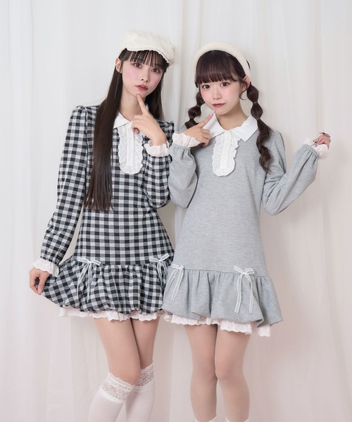 バルーンカットワンピース（ワンピース）｜Honey Cinnamon（ハニー