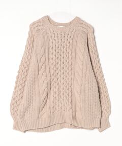 セール】ループジャカード ハイネックカーディガン（カーディガン