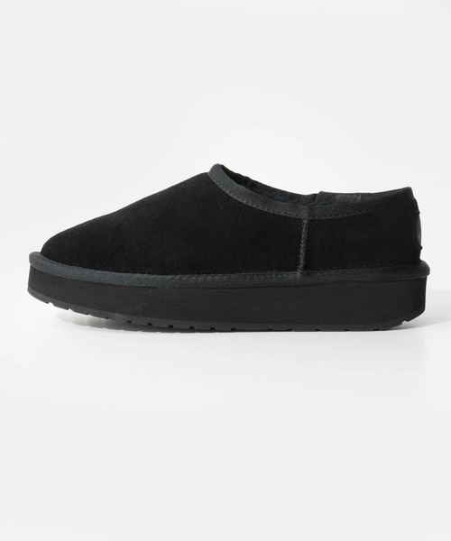 EMU Australia（エミューオーストラリア）の「EMU AUSTRALIA Platform PICO Wool エミュー プラットフォーム スリップオン（スリッポン・レディース・ブラック/ブラウン系1/チャコールグレー・7/8/6）」の7枚目の写真