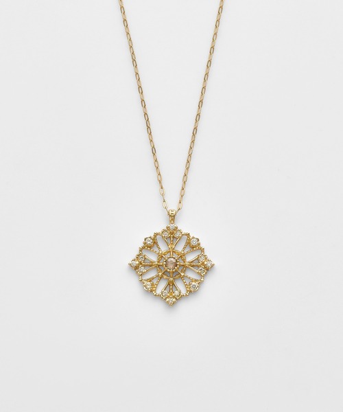 セール】K18ダイヤモンドネックレス（0.08ct）（ネックレス）｜agete