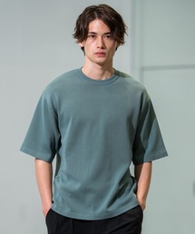 【CITY TOKYO/シティートーキョー】Joint knit リラックスTee