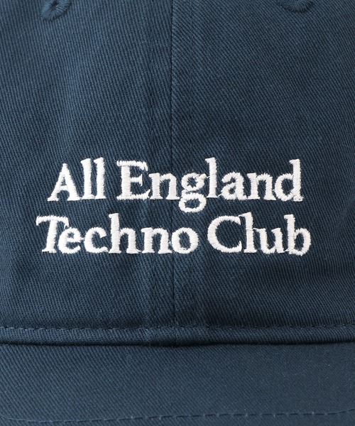 IDEA for bonjour records】 Exclusive ALL ENGLAND TECHNO CLUB CAP