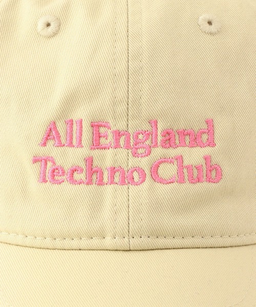 IDEA for bonjour records】 Exclusive ALL ENGLAND TECHNO CLUB CAP