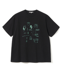 Millo Archive（ミロ アーカイブ）の「ニュービジョンドゥードゥルグラフィックTシャツ[ブラック]（Tシャツ/カットソー）」