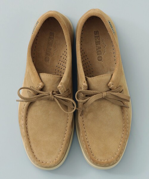 SEBAGO(セバコ)の「【別注】SEBAGO / KAGAROO スエード シューズ(ドレスシューズ・メンズ・ブラウン系その他3・8.5inch/7.5inch)」の2枚目の写真