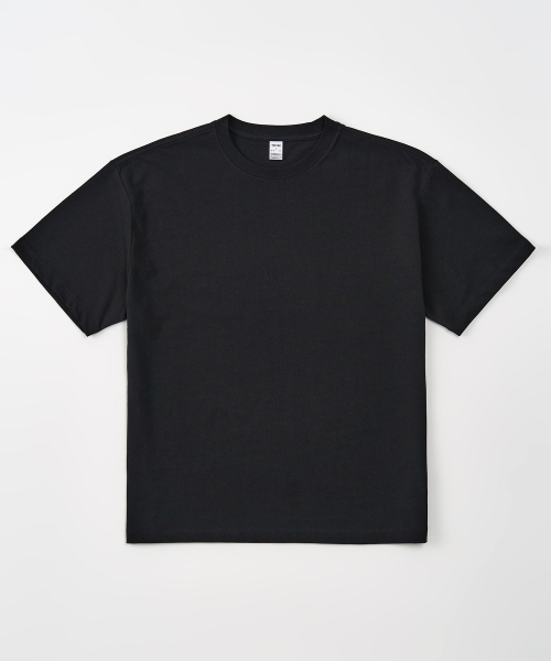 TOFFEE（トフィー）の「ベーシックハーフクロップTシャツ（ブラック）（Tシャツ/カットソー・メンズ・その他・SMALL/MEDIUM/LARGE/X-LARGE）」の2枚目の写真
