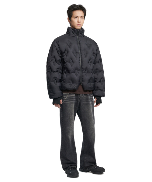 NOMANUAL(NOMANUAL)の「L.S SHORT DOWN JACKET - BLACK(ダウンジャケット/コート・レディース・その他・MEDIUM/LARGE/X-LARGE/SMALL)」の7枚目の写真