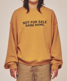 Teem Store（チームストア）の「NOT FOR SALE SWEATSHIRT / フロントロゴスウェットシャツ（スウェット）」