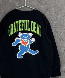 Grateful Dead（グレイトフルデッド）の「GRATEFUL DEAD　グレイトフルデッド　綿タッチ　裏起毛　オーバーサイズ　トレーナー（スウェット）」