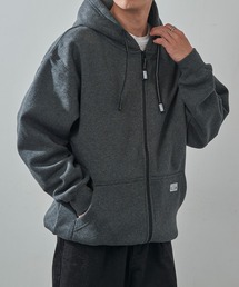 PRO CLUB  | 【PRO CLUB】13oz Heavyweight Hull Zip Fleece Hoodie 13オンス ヘビーウェイト フルジップパーカー ジップアップ オーバーサイズ ビッグシルエット 裏起毛 PCB143 UNTR(パーカー)