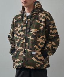 【PRO CLUB】13oz Heavyweight Hull Zip Fleece Hoodie 13オンス ヘビーウェイト フルジップパーカー ジップアップ オーバーサイズ ビッグシルエット 裏起毛 PCB143 UNTR