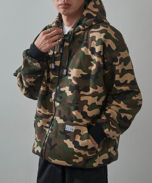 セール】【PRO CLUB】13oz Heavyweight Hull Zip Fleece Hoodie 13