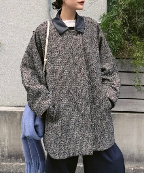 セール】【niaulab TV by ZOZO紹介】ツイードミディコート（その他