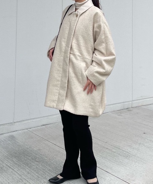 セール】【niaulab TV by ZOZO紹介】ツイードミディコート（その他