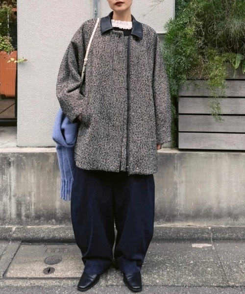 セール】【niaulab TV by ZOZO紹介】ツイードミディコート（その他