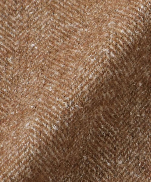 Jines（ジネス）の「ツィードボンディングノーカラージャケット（ノーカラージャケット・レディース・ブラック/ベージュ・38）」の18枚目の写真