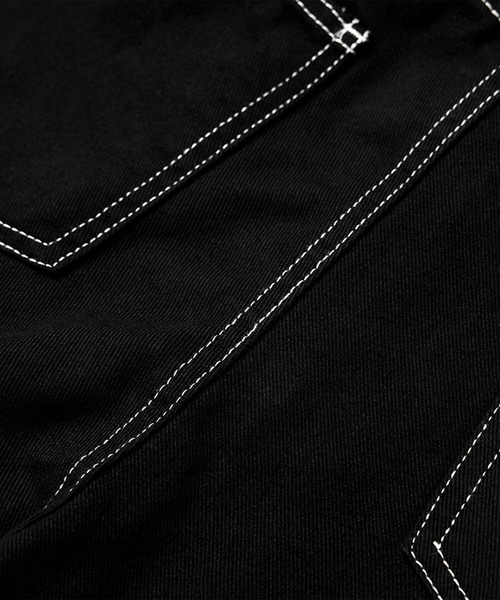 HOOK(フック)の「HOOK -select- デニムカーゴバルーンパンツ(カーゴパンツ・メンズ・ワインレッド/ブラック・L/M/S)」の14枚目の写真