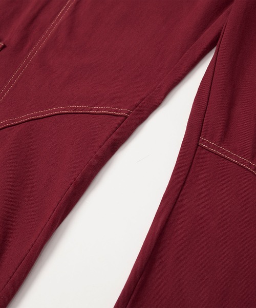 HOOK(フック)の「HOOK -select- デニムカーゴバルーンパンツ(カーゴパンツ・メンズ・ワインレッド/ブラック・L/M/S)」の18枚目の写真