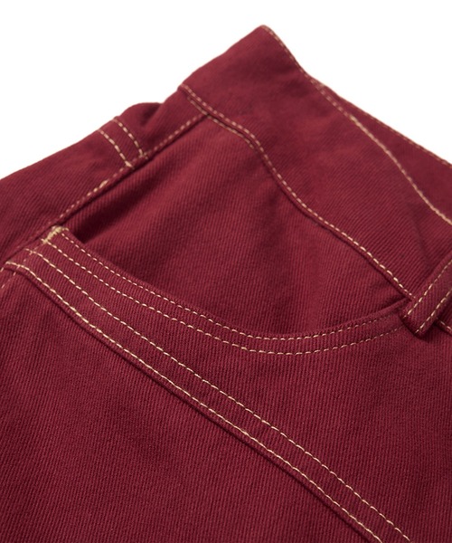 HOOK(フック)の「HOOK -select- デニムカーゴバルーンパンツ(カーゴパンツ・メンズ・ワインレッド/ブラック・L/M/S)」の20枚目の写真