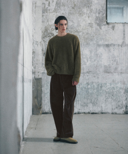 GLW（ジーエルダブリュ）の「ヘアリークロップニットカーキ（ニット/セーター・レディース・その他・SMALL/MEDIUM/LARGE）」の7枚目の写真