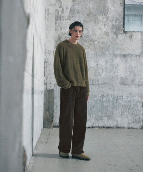 GLW（ジーエルダブリュ）の「ヘアリークロップニットカーキ（ニット/セーター・レディース・その他・SMALL/MEDIUM/LARGE）」の8枚目の写真