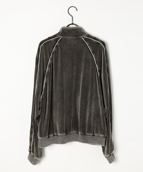 niko and...（ニコアンド）の「【WILLIAM B.ELIOTT】ベロアZIPジャケット（パーカー・レディース・パープル/チャコール・LARGE/MEDIUM）」の11枚目の写真