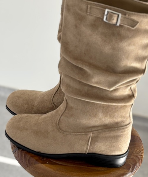 cepo（セポ）の「ミドルエンジニアブーツ（ブーツ・レディース・ベージュ/ブラウン/ブラック・M/L）」の10枚目の写真