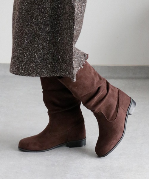 cepo（セポ）の「ミドルエンジニアブーツ（ブーツ・レディース・ベージュ/ブラウン/ブラック・M/L）」の7枚目の写真