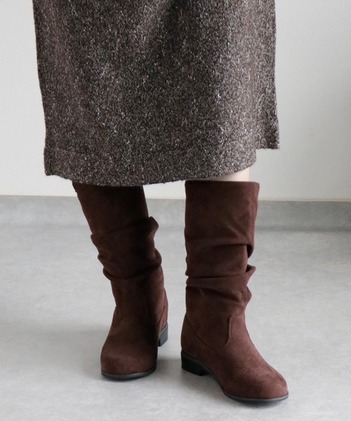 cepo（セポ）の「ミドルエンジニアブーツ（ブーツ・レディース・ベージュ/ブラウン/ブラック・M/L）」の8枚目の写真