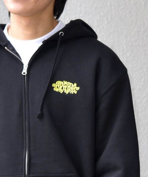 SHIPS any（シップス エニィ）の「【WEB限定】SHIPS any: ワンポイント ロゴ 裏起毛 スウェット ジップ パーカー◇（パーカー・メンズ・ネイビー/ブラック/グレー・SMALL/MEDIUM/LARGE）」の14枚目の写真