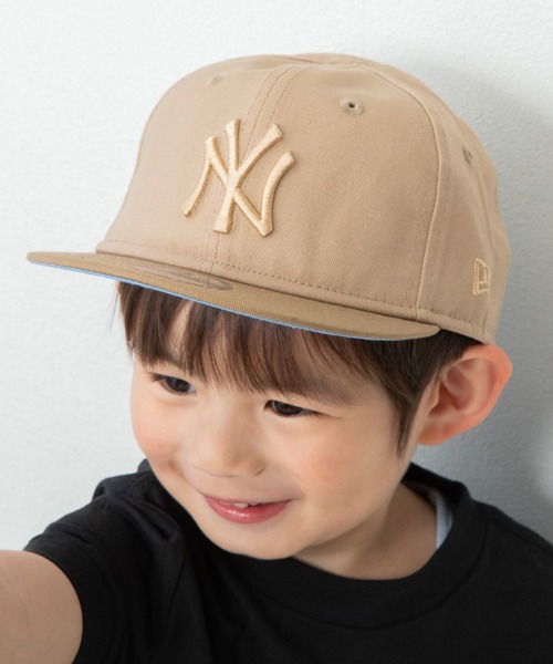 NEW ERA（ニューエラ）の「New Era キャップ MY 1st 9FIFTY 帽子 48-50cm（キャップ・キッズ・ブルー/ブラック/ネイビー/ブラック系/ネイビー系/ライトブルー/ベージュ・48-50cm）」の3枚目の写真